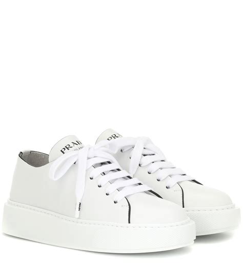 prada leather panel chunky sneakers|Prada leather sneakers women's.